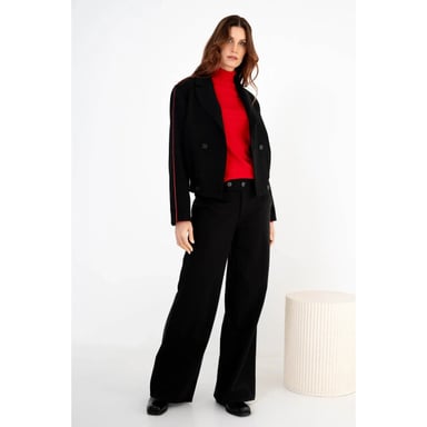 Zizo Wi26.30.320 sella-Hose Schwarz