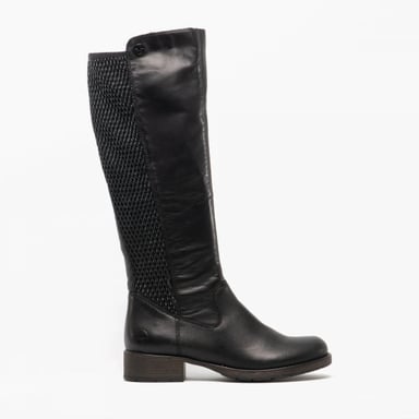 Rieker Z9591-00 Womens Tall Boots Black