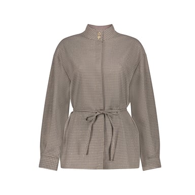 Geisha Bluse 63921-20 715 /Camel/Schwarz