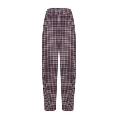 Âme Antwerp Karierte Puffy-Hose pantalons object