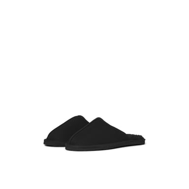 Jack & Jones Herren-Slipper JFWDUDELY Mikrofaser Anthrazit