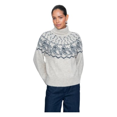 Geisha Pullover Hellbeige