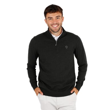 Q1905 Kralingen Pullover Dunkelmeliert