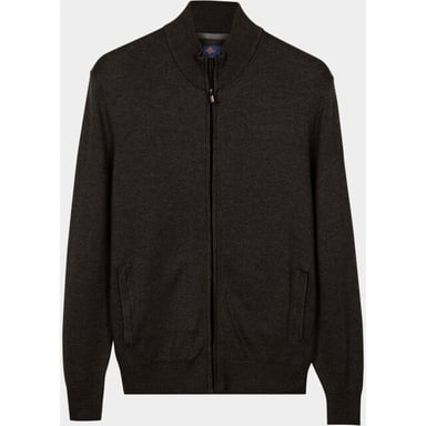 Baileys Herren-Cardigan mit Reißverschluss, All-over, 2-Tone 622009/775