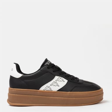 Kappa Scafa Plateau-Turnschuhe für Damen in Schwarz