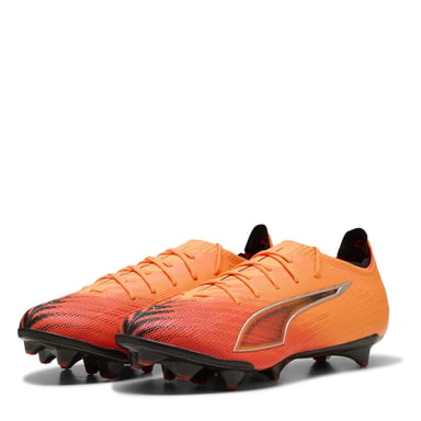 Puma Ultra 6 Carbon Fußballschuhe für Herren mit Firm-Ground-Sohle in Heat Fire-Pum