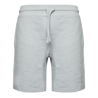 Hugo Herren-Pyjama-Shorts mit Waffelstruktur in Grau