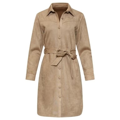 Smashed Lemon Kleid 26568 Taupe
