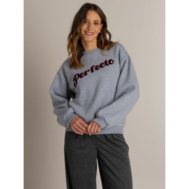 IVY BEAU Melis grauer Pullover