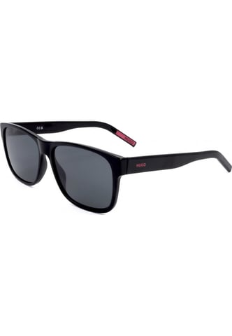 Hugo Boss Sonnenbrille Mit Dunkelgrauen Gläsern Und Schwarzem Rahmen