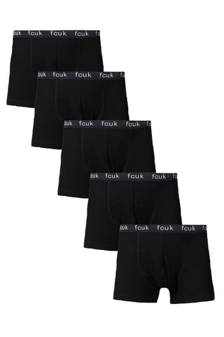 5 Pack Fcuk Cotton Stretch Boxers