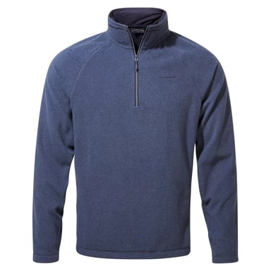 Craghoppers - "Corey VI" Fleece-Oberteil, mit halbem Reißverschluss für Herren (Marineblau meliert)