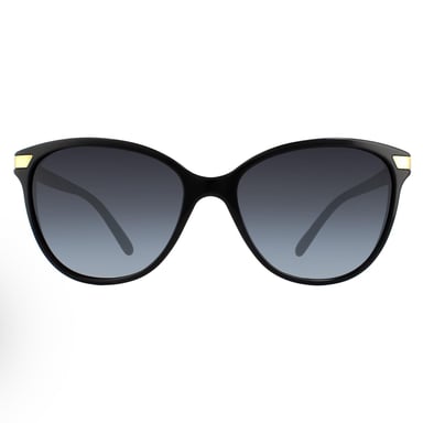 Burberry Sonnenbrille BE4216 30018G Schwarz mit goldenen Details Grauer Verlauf