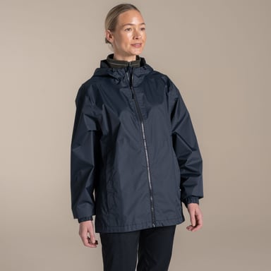 Craghoppers - "Expert" Jacke, wasserfest für Herren/Damen Unisex, Packable (Schwarz)