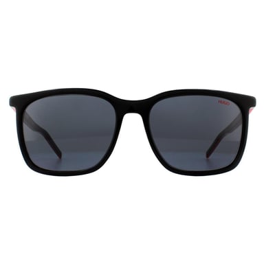 Hugo by Hugo Boss Square Mens Schwarz Rot Grau Sonnenbrillen