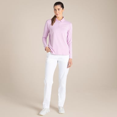 Craghoppers - "Thornbury" Poloshirt für Damen, Nosilife, Emblem, Langärmlig (Orchidee)