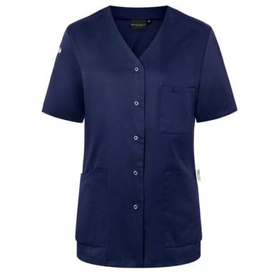 Karlowsky - "Essential" Arbeitsschürze Zum Anschlüpfen für Damen kurzärmlig (Marineblau)