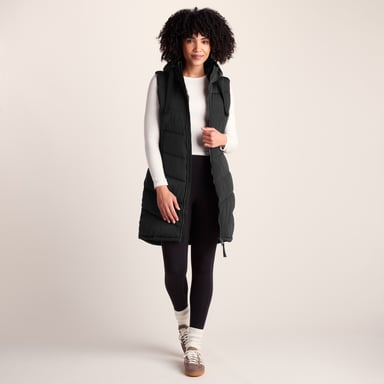 Ranskill Womens Gilet Washed Black