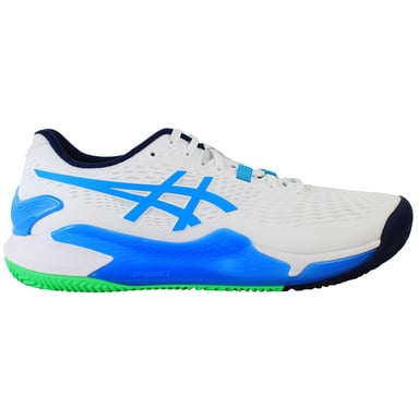 Asics Gel-Resolution 9 Clay Herren Tennischuhe Weiß