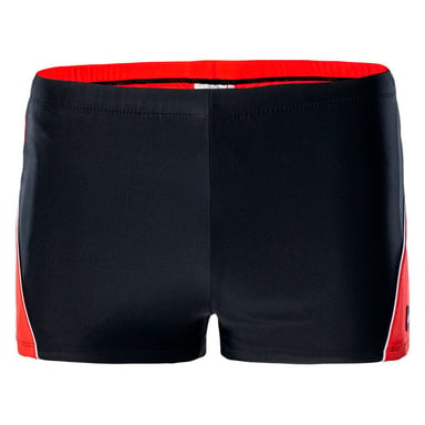 Aquawave - "Helder" Badeshorts für Herren (Schwarz/Feuerrot)