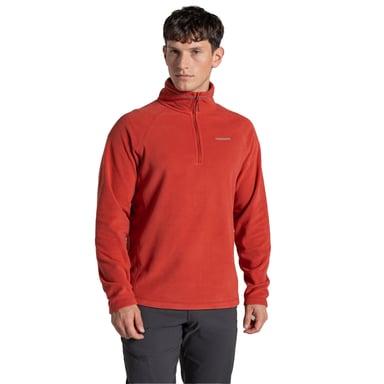 Craghoppers - "Corey VI" Fleece-Oberteil, mit halbem Reißverschluss für Herren (Dunkler Feldspat)