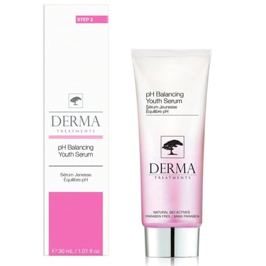 Derma Treatments pH-ausgleichendes Anti-Aging-Serum für jugendliche Haut, 30 ml