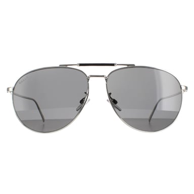 Bally Aviator Herren Silber Grau Verspiegelt BY0038-D
