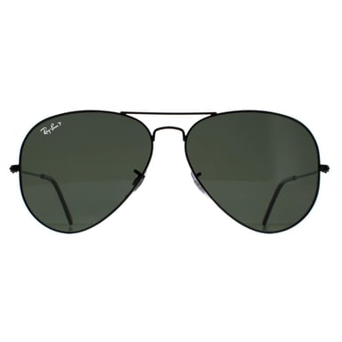 Lunettes De Soleil Ray-Ban Aviator 3025 002/58 Noir Polarisé