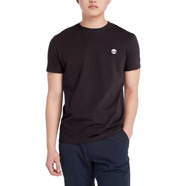 Timberland Herren T-Shirts Classic Logo Sommer Rundhals Dunstan River Tops Neu