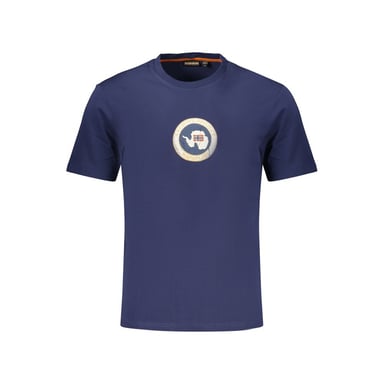 Napapijri Blaue Baumwoll Herren T-Shirt
