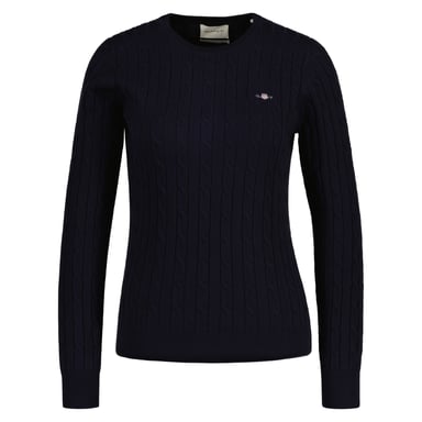Gant Stretch Cotton Cable C-Neck Strickpullover