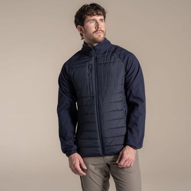 Craghoppers - "Expert Compresslite" Hybridjacke für Herren (Dunkel-Marineblau)