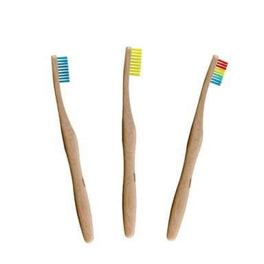 Dr. Botanicals Lebendiges Bambus-Zahnbürsten-Set