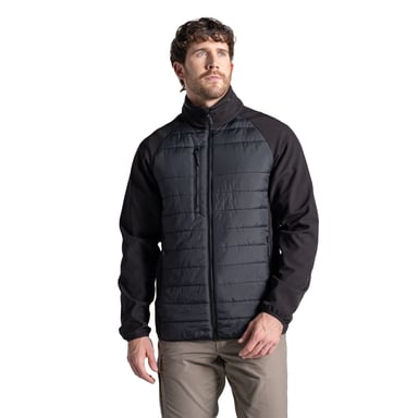 Craghoppers - "Expert Compresslite" Hybridjacke für Herren (Schwarz)