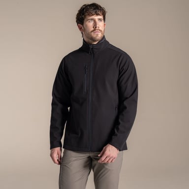 Craghoppers - "Expert" Softshelljacke für Herren (Schwarz)