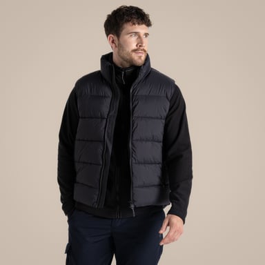Craghoppers - "Expert" Weste Wattiert für Herren/Damen Unisex (Schwarz)