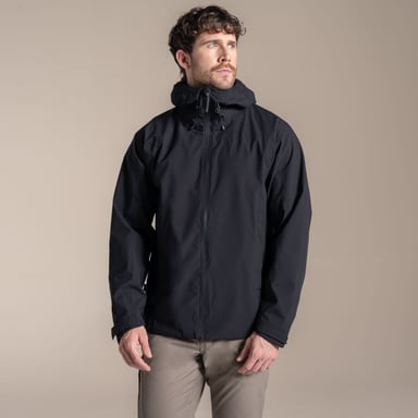 Craghoppers - "Expert Basecamp" Jacke, wasserfest für Herren (Schwarz)
