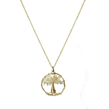 Halskette Luxenter Budleia aus 18 Karat Gelbgold