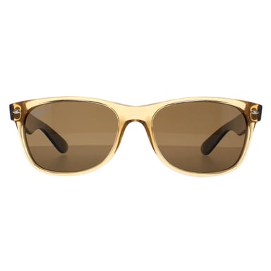 Ray-Ban Rectangle Unisex Honig Kristall braun polarisierte Sonnenbrille neue Wayfarer RB2132