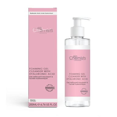 skinChemists Schäumendes Gel-Reinigungsmittel mit Hyaluronsäure 200ml