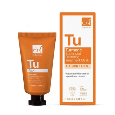 Dr. Botanicals Hochwirksame Kurkuma-Superfood-Anti-Aging-Regenerationsmaske 30 ml