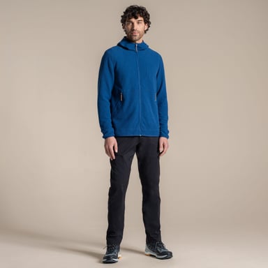 Craghoppers - "Compresslite" Fleecejacke für Herren, mit Kapuze (Wacholderbeere)