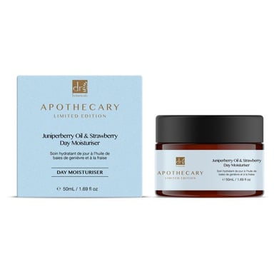 Dr. Botanicals Anti-Aging Tagescreme mit Wacholderbeerenöl und Erdbeere, 50 ml