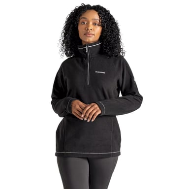 Craghoppers Womens/Ladies Miska VI Half Zip Fleece (Schwarz)