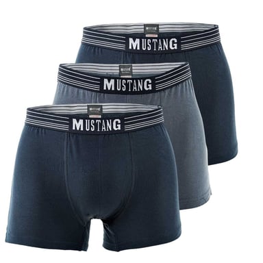 Mustang Retroshorts True Denim 3Er Pack Boxershort
