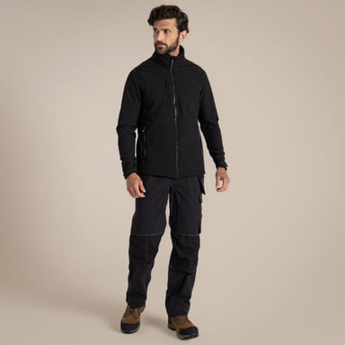 Craghoppers - "Whitby" Softshelljacke für Herren (Schwarz)