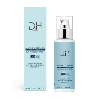 Dr H Anti-Aging-Sonnenschutz mit Meereskollagen, LSF 50, 50 ml