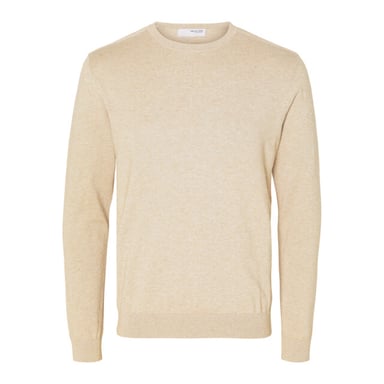 Ausgewählter Berg Pullover Crew Neck für Herren. Der Berg Pullover Crew Neck ist aus Baumwolle gefertigt und hat eine schöne enge Passform. Marke: SelectedModellname: Berg Pullover Crew NeckKategorie: HerrenpulloverMaterialien: BaumwolleFarbe: kelp beige