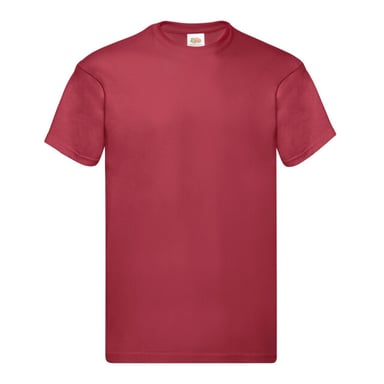 Fruit of the Loom - "Original" T-Shirt für Herren/Damen Unisex (Ziegelrot)