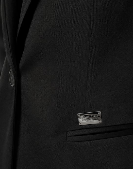 Philipp Plein Cady Cargo Fit Blazer - Schwarz - Image 3